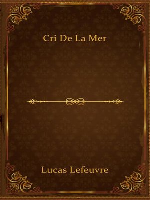 cover image of Cri de la mer